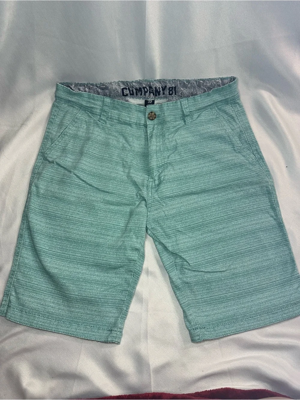 Company 81 Men's Teal Shorts size 32 Waist‎